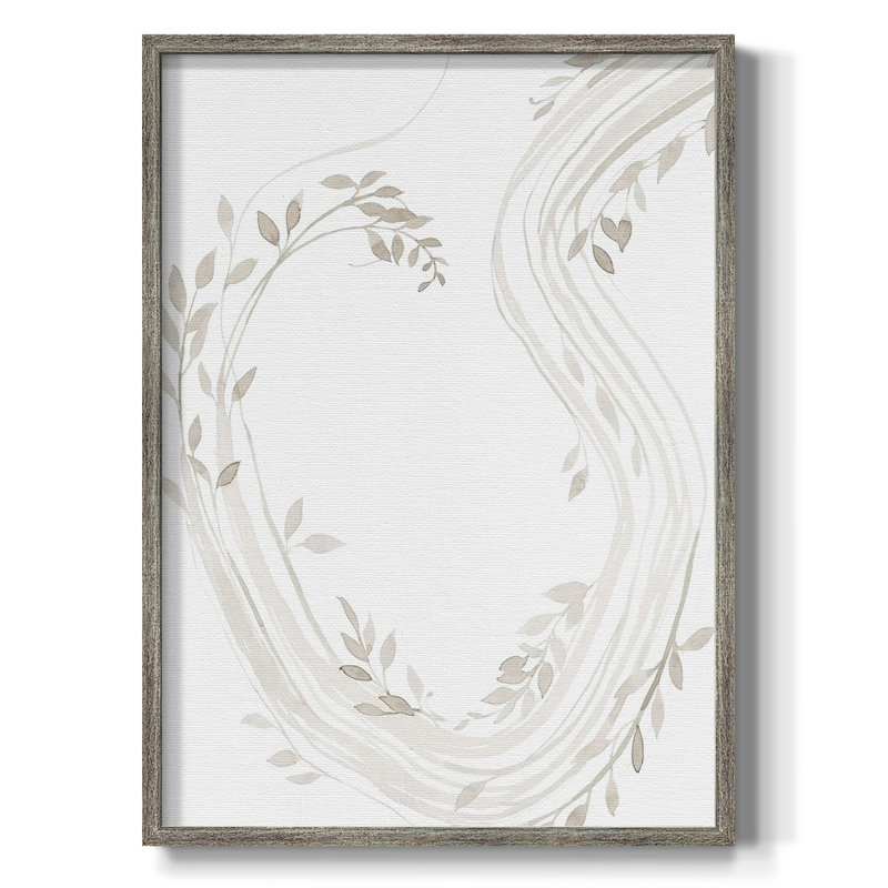 Impression encadrée, Toile avec cadre noyer, Pas de tapis