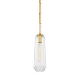 Copenhagen 5" Optic Glass Pendant