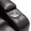 Fauteuil inclinable Power Motion avec chargement USB, rangement dissimulé et plateau pivotant à 360 °-413753020