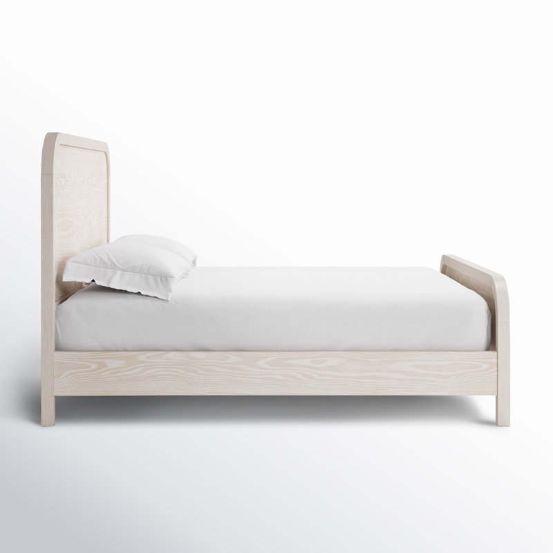 Essie Platform Bed, Queen, White