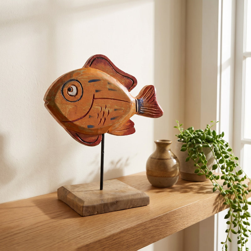 Gordy Goldfish on a Stand