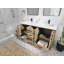 Ensemble de meuble-lavabo double 60 po Malibu-76042327-76042323