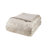 12 Piece Jacquard Comforter Set With Bed Sheets Khaki