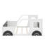 Lit plateforme double avec roulettes-1291551093
