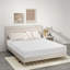Matelas en mousse viscoélastique gélifiée infusée de thé vert 8 po EGOHome-73568314