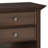 Amherst 24"W Solid Wood Transitional Nightstand with 2 Drawers and Open Storage Shelf-1555043989