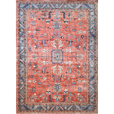 Transitional One-of-a-Kind Rectangle 10' X 13'6" Hand Knotted Area Rug