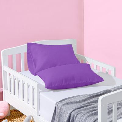 Taies d'oreiller pour tout-petits, 100% microfibre brossée avec fermeture à enveloppe, 14 po x 20 po - NTBAY