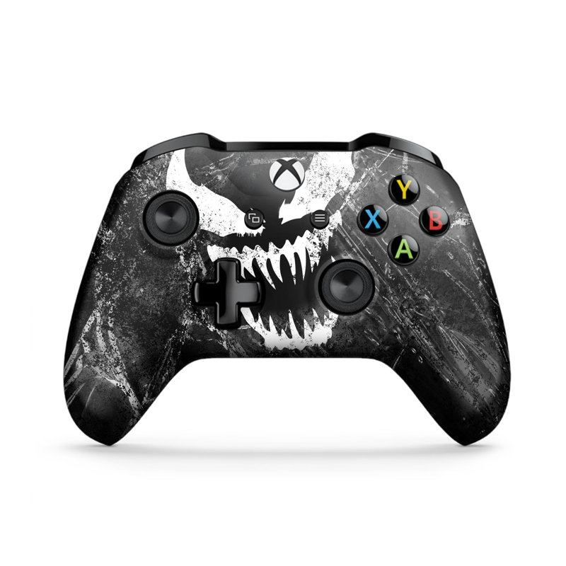 DreamController Vennom contrôleur X-Box personnalisé sans fil compatible avec X-Box One / Series S Fièrement personnalisé aux États-Unis avec impression à jet d'eau permanent (pas seulement une peau)