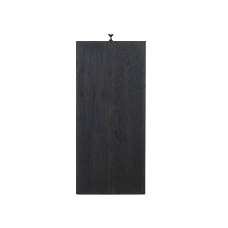 Charles Chairside Table, Black