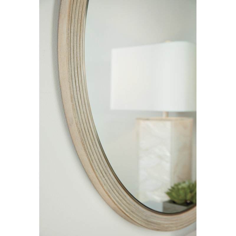 Cascade Round Mirror