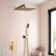 12" Rainfall Shower Head Complete Shower System with Rough-in Valve