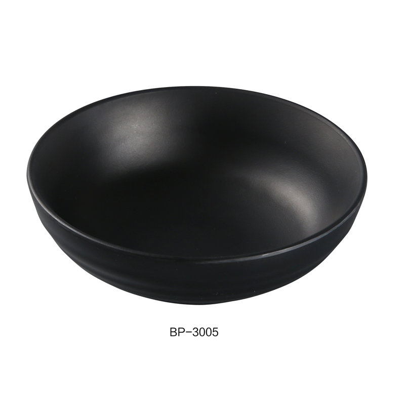 Black Pearl 8 oz. Melamine Salad Bowl