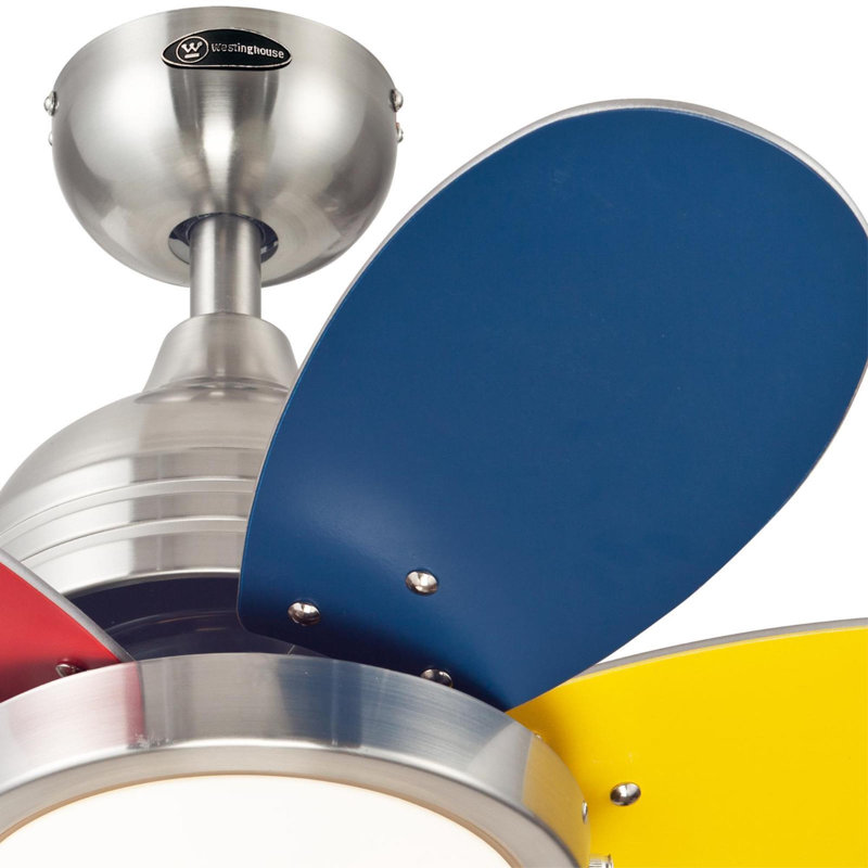 30'' Ceiling Fan with LED Lights, LED