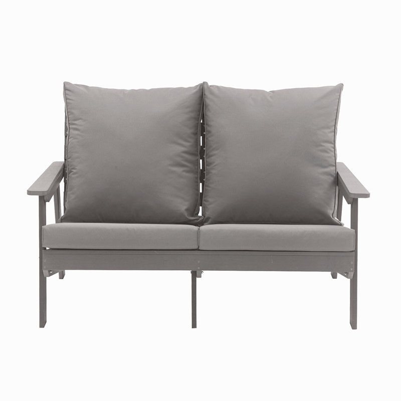Patio Sofa Outdoor Loveseat Sofa 2-Seater