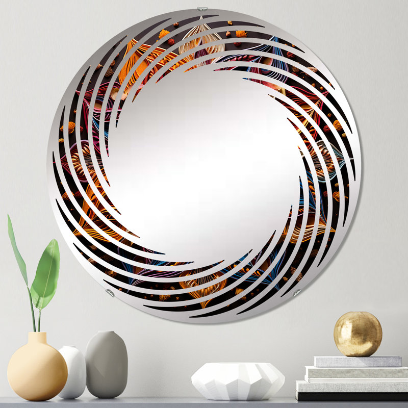 Bensu Circle Mirror, 23.6" x 23.6"