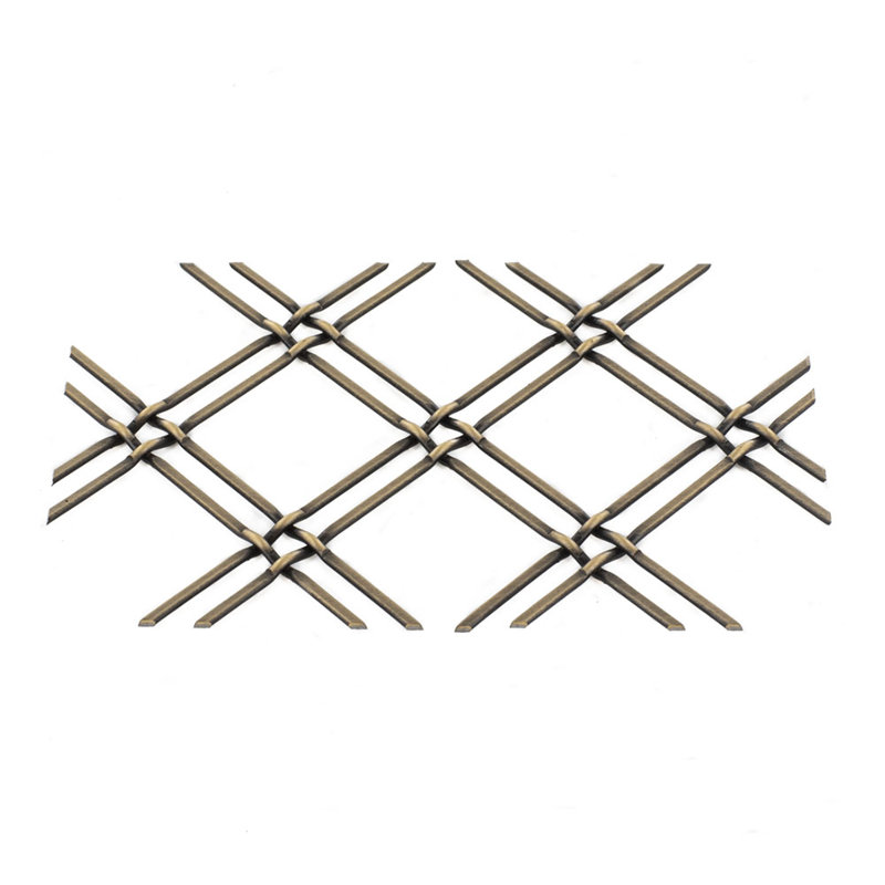 Rond, plat, serti, laiton antique, grill, maître, H 16 po x l 42 po
