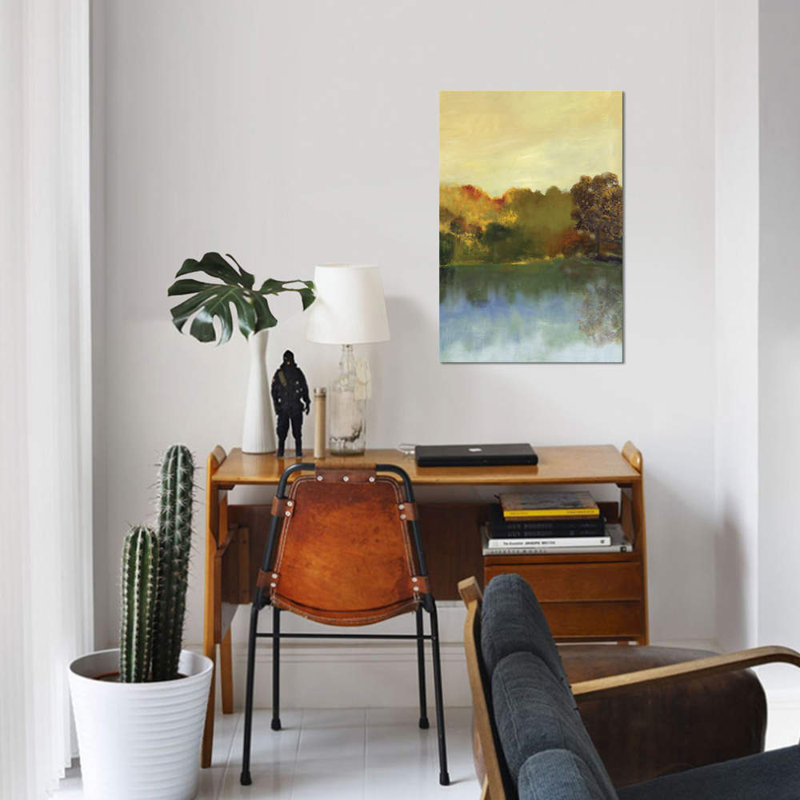 « natural », impression sur toile, H 12 po x l 8 po x P 0,75 po, Pas de tapis, Toile tendue