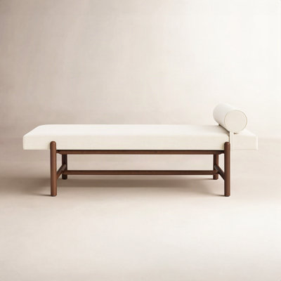 Cellire 29" Linen Entryway Bench