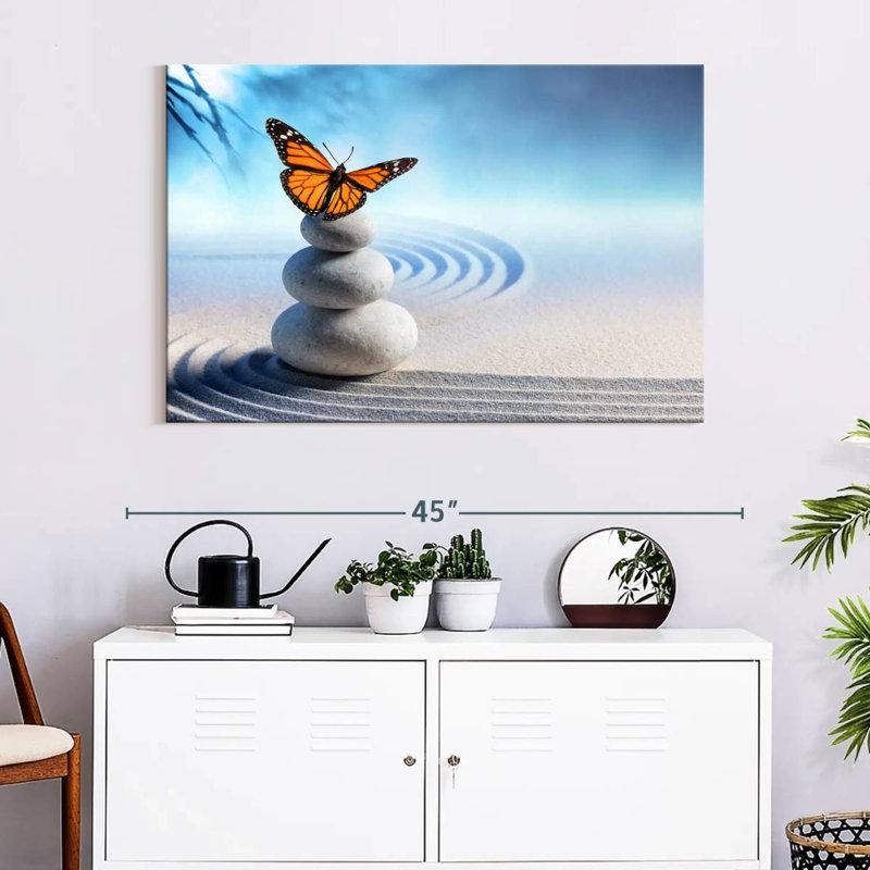 Butterfly Serenity, 26" H x 39" W