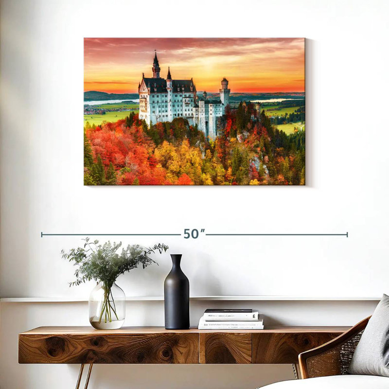 Neuschwanstein, H 24 po x l 36 po