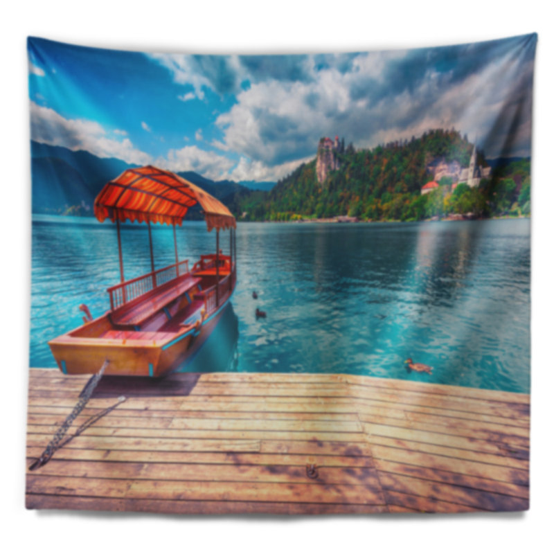 Polyester Tapestry, 68" H x 80" W