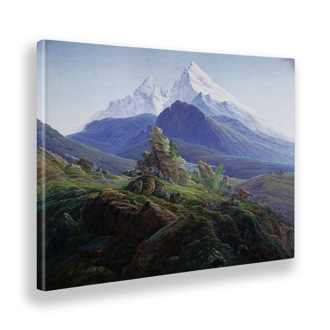 Wandbild The Watzmann von Caspar Friedrich