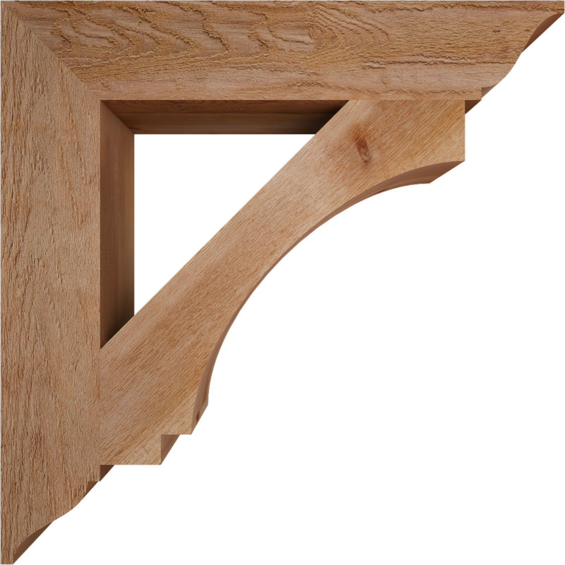 Support impérial traditionnel, H 34 po x l 6 po x P 34 po, Cèdre rouge