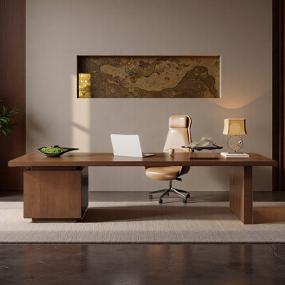 High-quality solid wood office desk,for learning