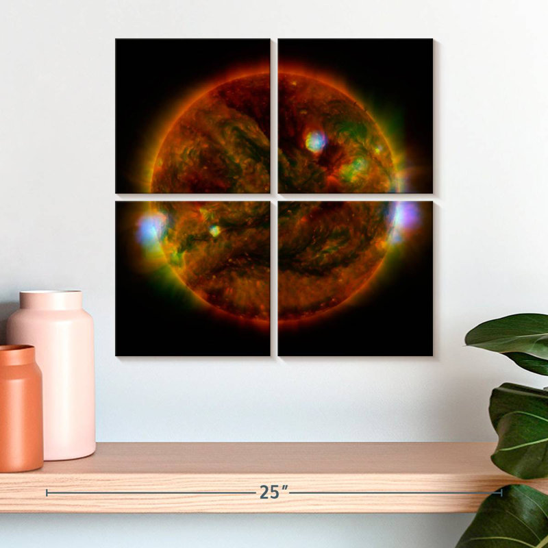 Oberle Solar Flare, 18'' H x 18'' W