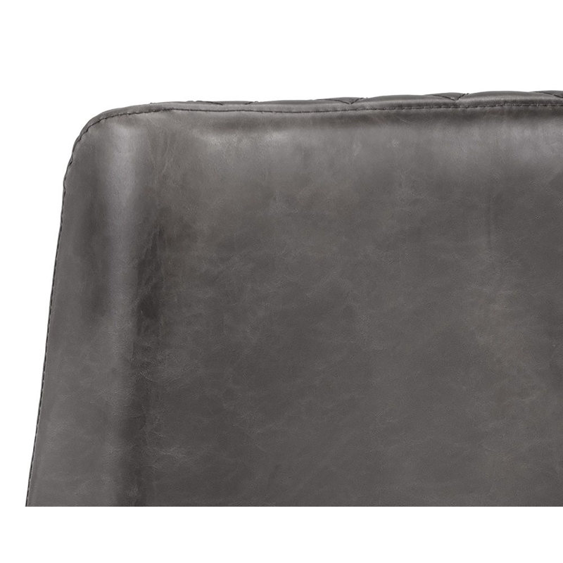 5West Upholstered Dining Chair, Gray Performance