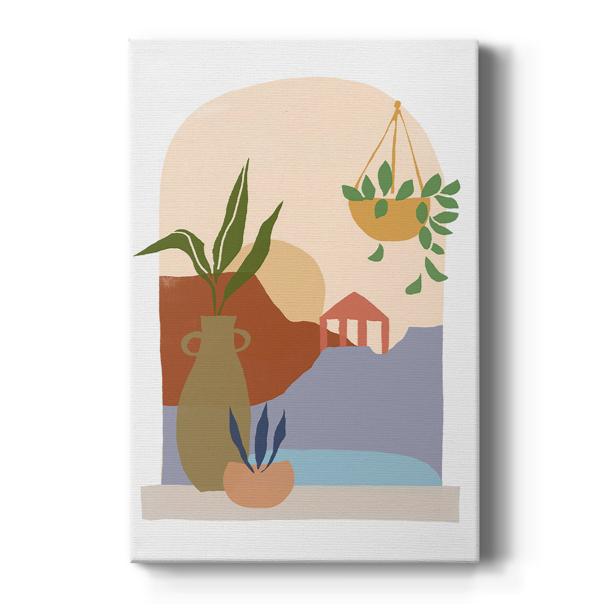 Ophelia & Co. Paper Scene II -Custom Wrapped Gallery Cavas - Wayfair Canada