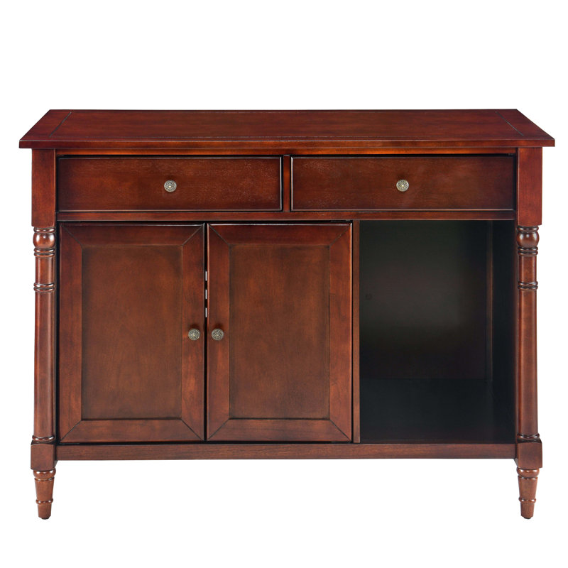 Navy Cat House Storage Cabinet, Walnut