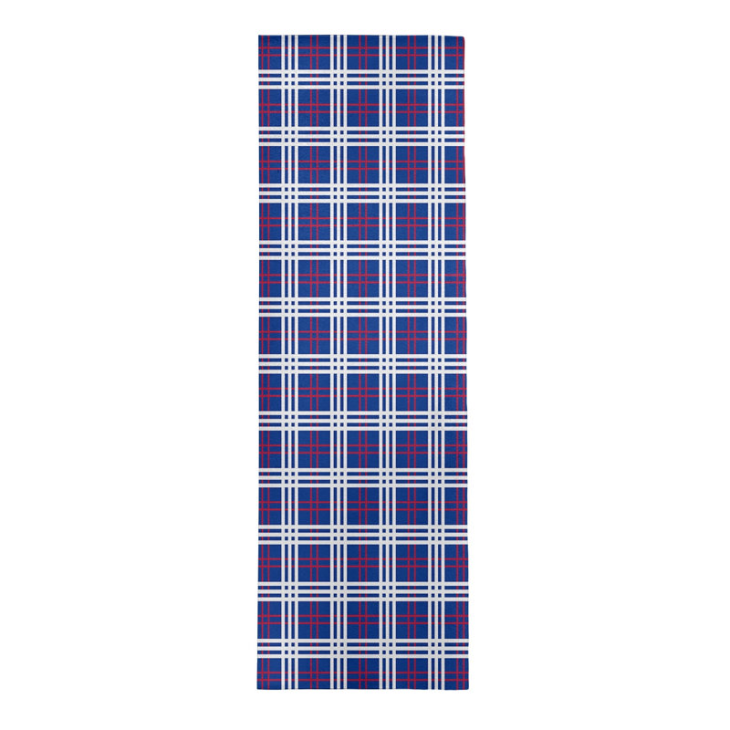 Plaid Indoor Rug, Runner 2'6" x 8'