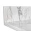 Plateau de meuble-lavabo 43X22 avec marbre blanc Grandeur - Pierre d'ingénierie, lavabo encastré en céramique et dosseret