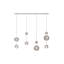 Oto Suspension Lin Smoky Striped Mirrored Steel G9 Ul-810827974-810827975