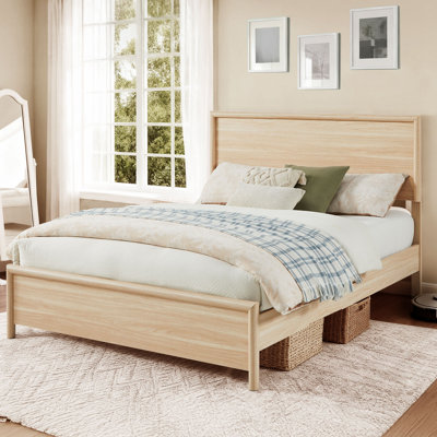 Bed Frame Queen Size With Headboard