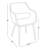Cosmo-Margarite Dining Set - 5 Piece