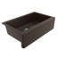Karran Quartz 34'' X 21-1/4'' Single Bowl Farmhouse/Apron Front Kitchen Sink Kit-49947623
