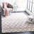Allandy Geometric Ivory/Light Rose Area Rug-805648220