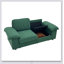 Canapé compact en similicuir de 78,74 pouces avec rangement caché, pour petits appartements et studios-727281677