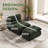 Armless Bean Bag Set With Ottoman (set Of 2)-967826023