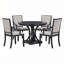 Ensemble de salle à manger à rallonge 5 pièces TREXM Retro