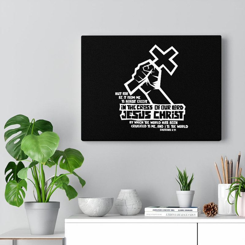In The Cross Of Our Lord - Wrapped Canvas Print, 61cm H x 76cm W