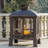 Sherlita 45" H x 31" W Wood Burning Fire Pit with Grill