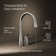 Simplice Pull Down Kitchen Sink Faucet with Three-Function Sprayhead, Two-Hole Installation