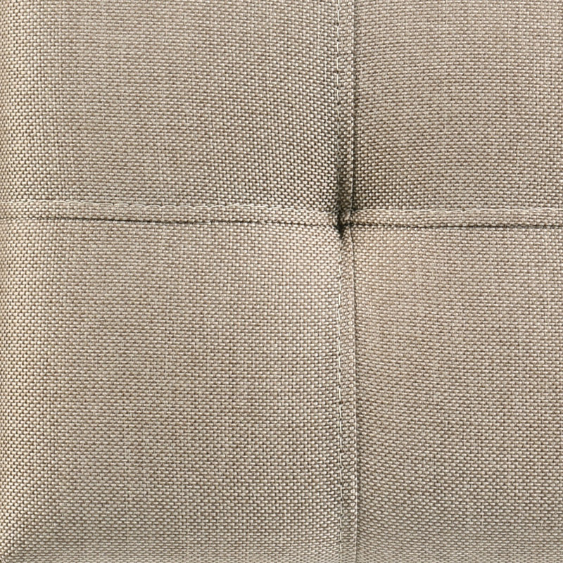 Tabourets de bar avec coussin LuXeo Barstow, Beige, Tabouret de bar (siège d'une hauteur de 29 po)