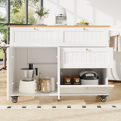 Wood Kitchen Island