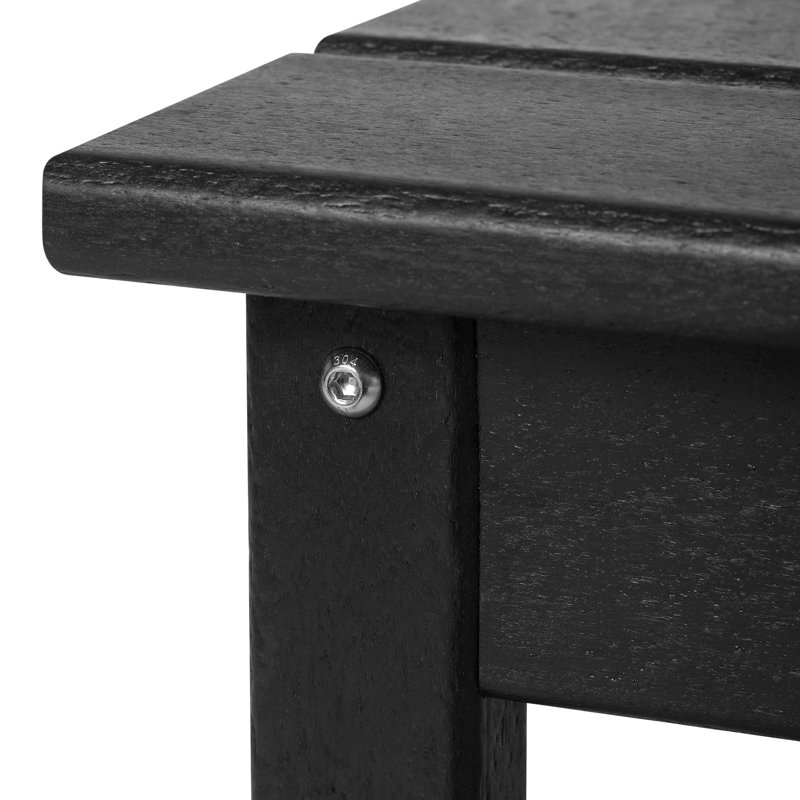 Table basse d'extérieur Laguna, Noir
