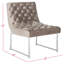 Dark Velvet Tufted Accent Chair-33012600